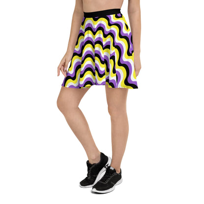 nonbinary skirt, left