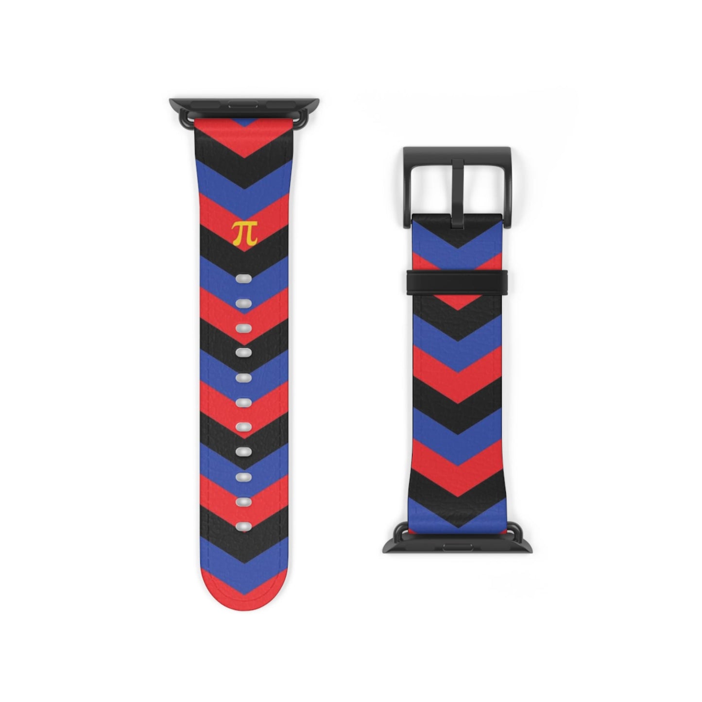 polyamory apple watch band, discreet chevron pattern