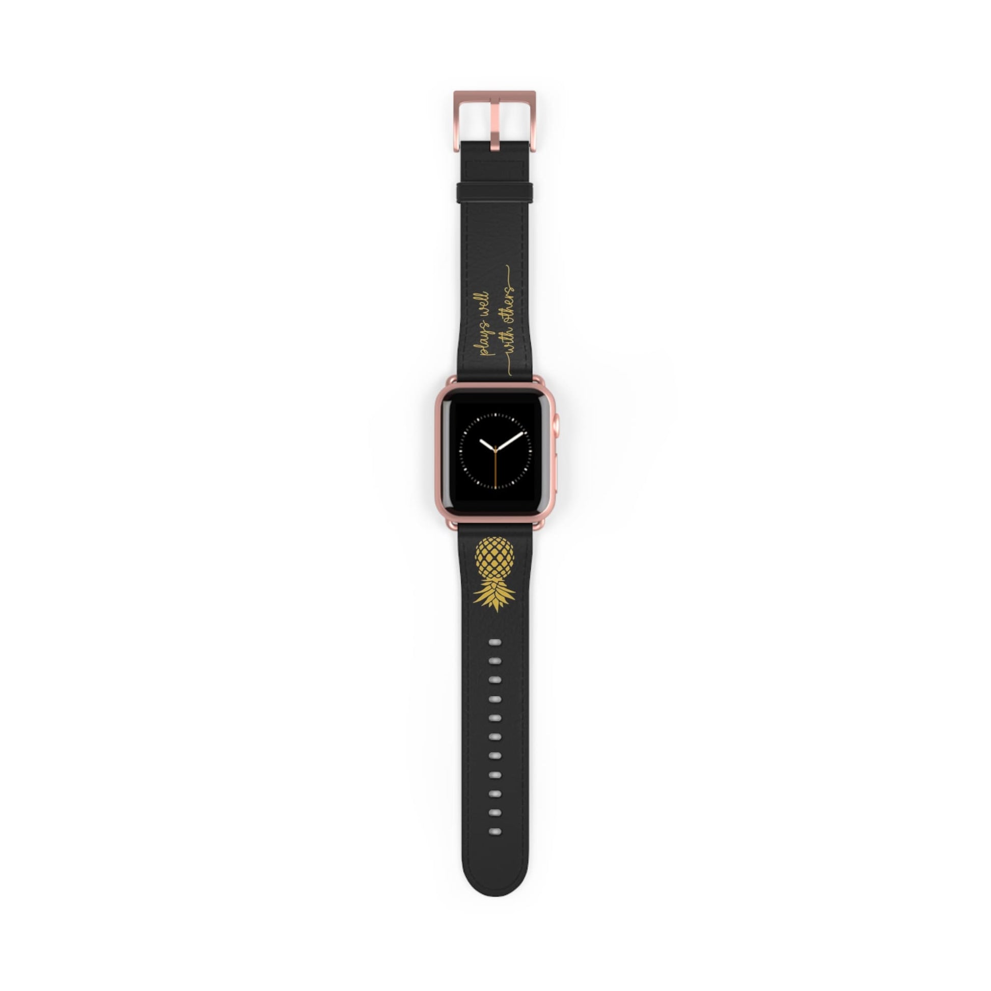 swingers apple watch band, plays well with others, rose gold