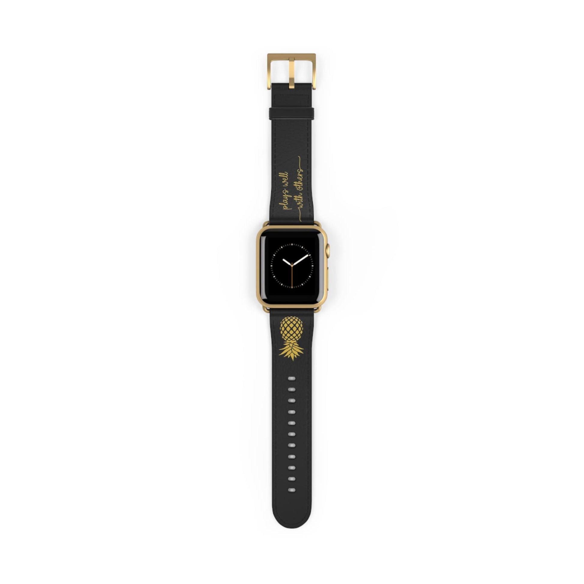 swingers apple watch band, plays well with others, gold