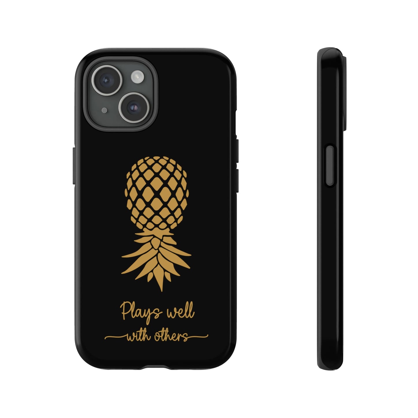 Swingers upside down pineapple phone case