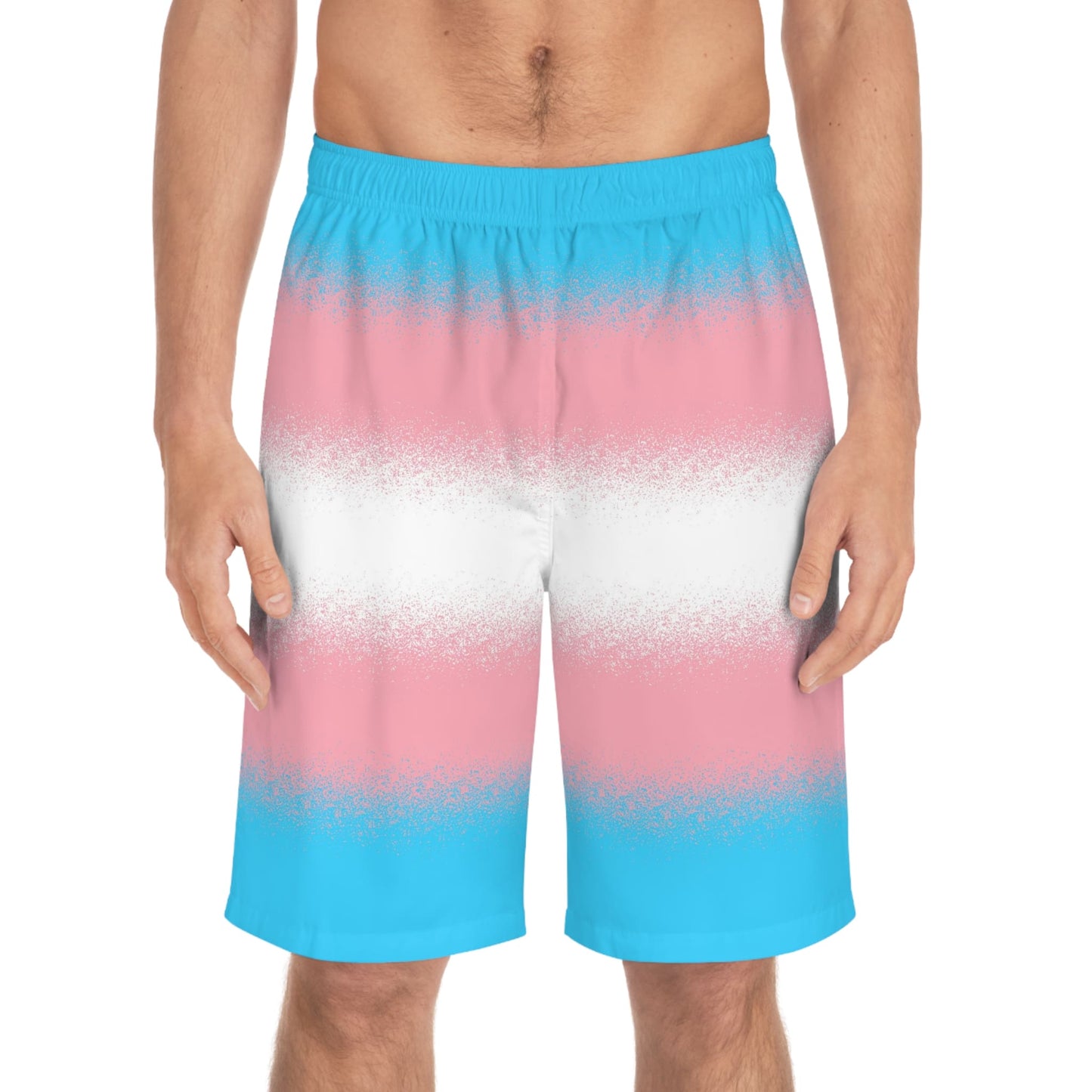 transgender swim shorts, front