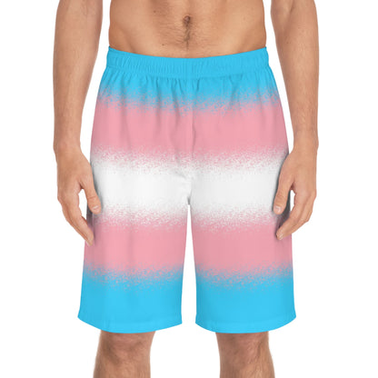 transgender swim shorts, front