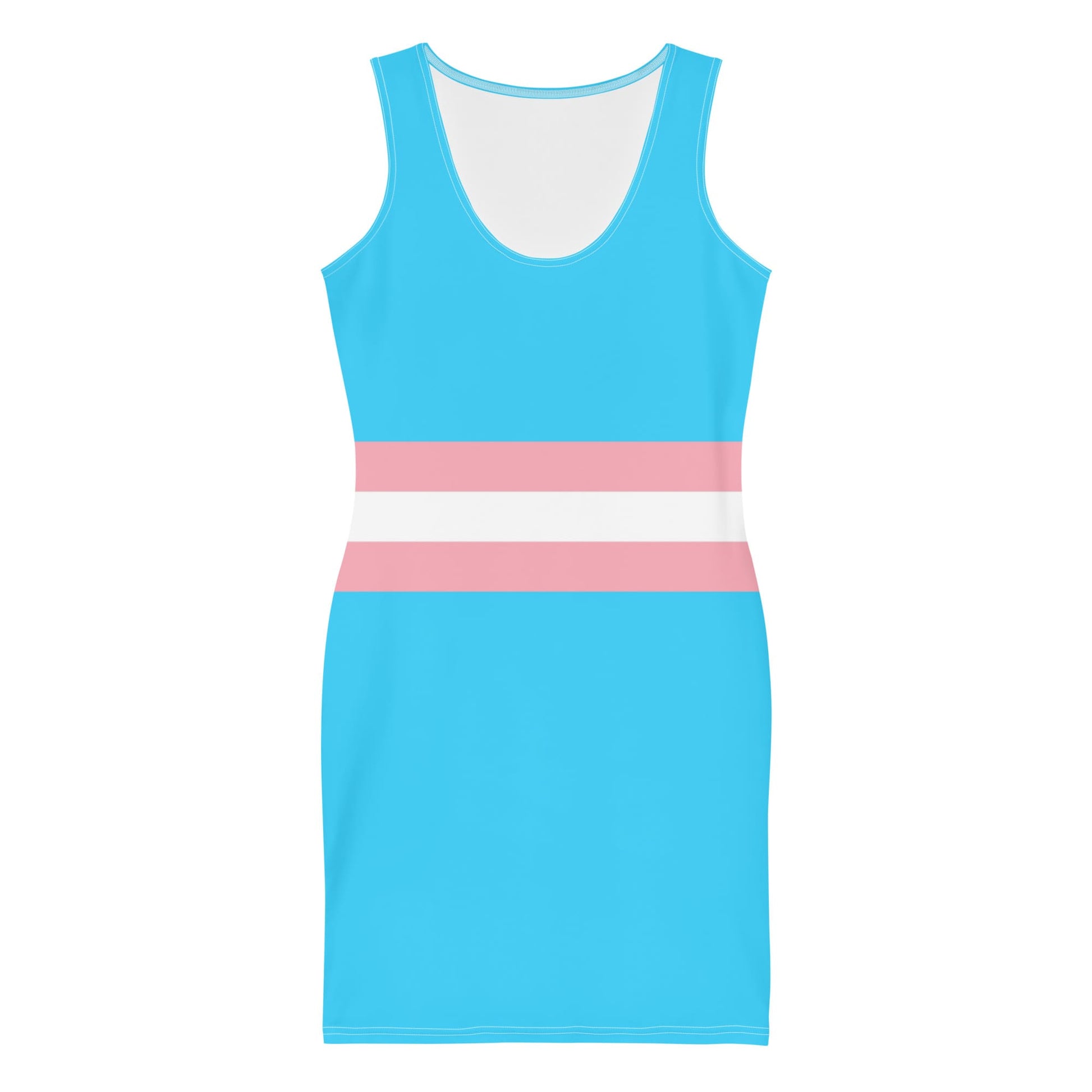 Transgender dress, flatlay front