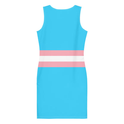Transgender dress, flatlay back
