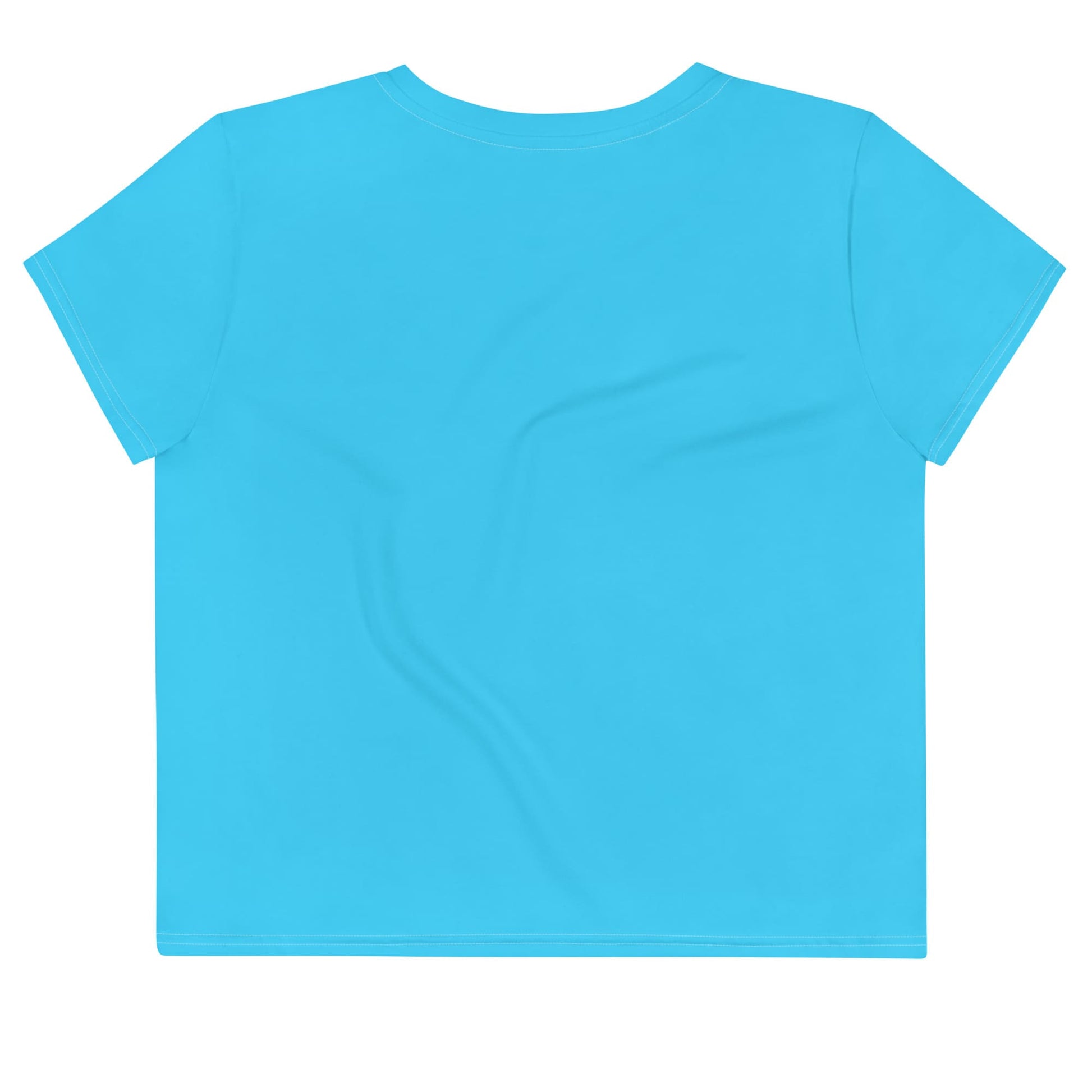 transgender crop top, flatlay back
