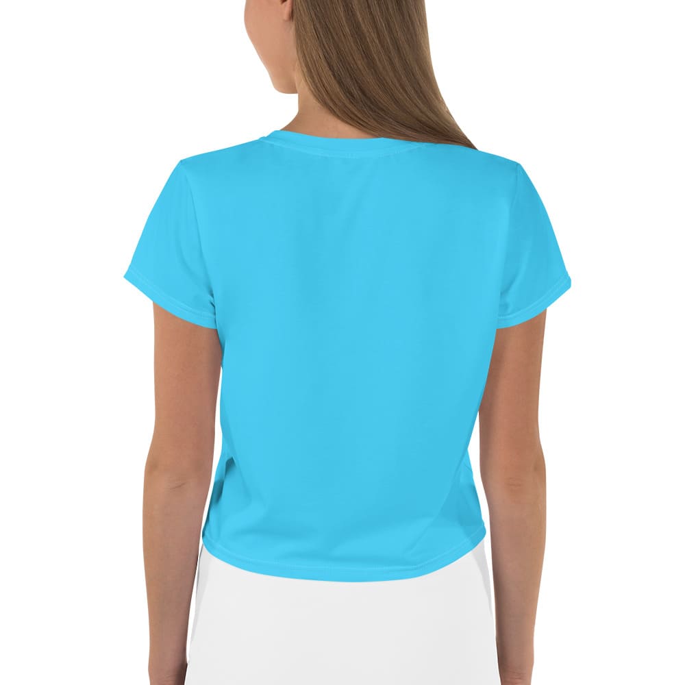 transgender crop top, model 1 back
