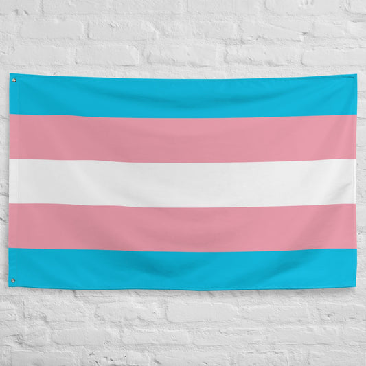 transgender flag wall tapestry