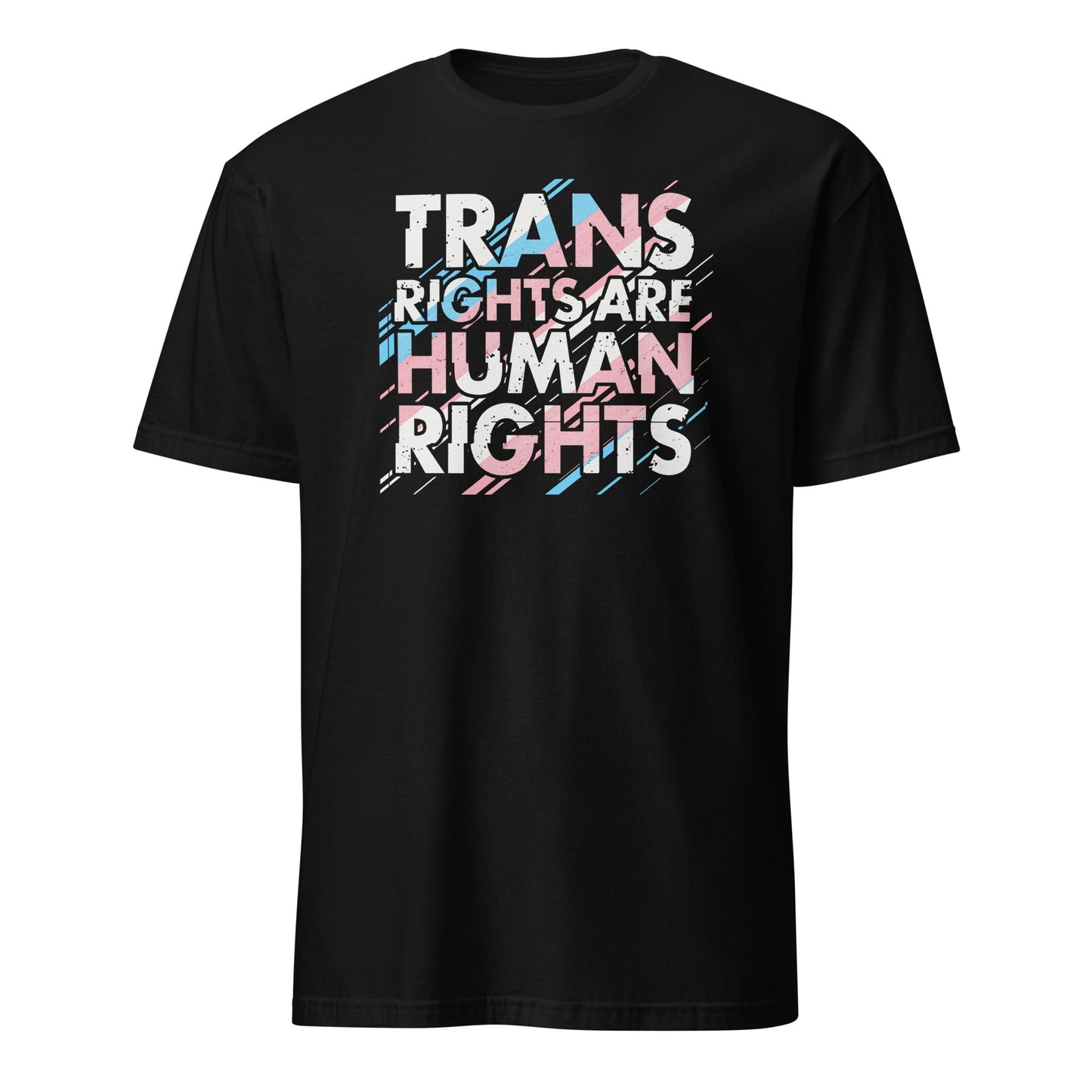 transgender shirt, trans rights are human rights, hang
