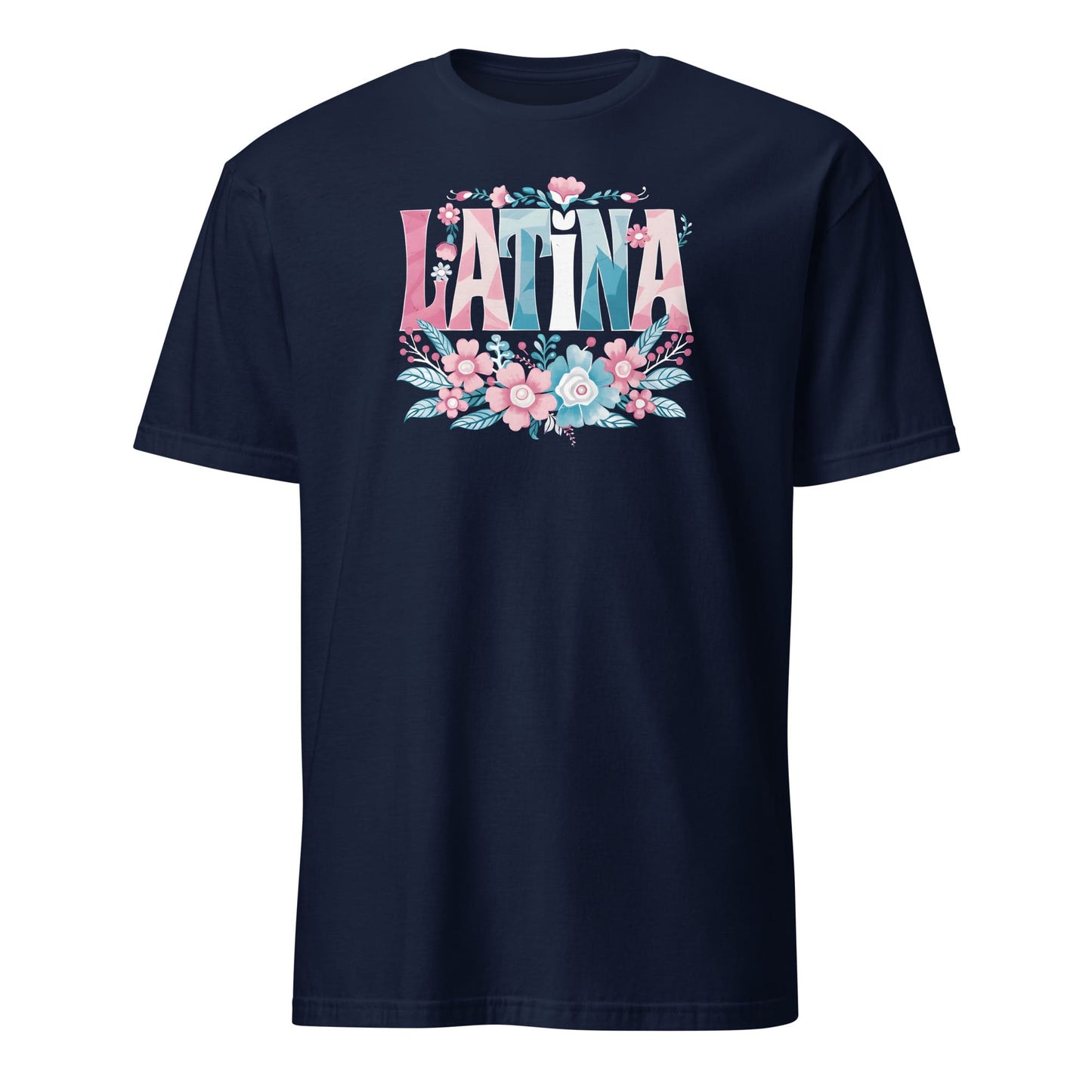 latina mtf transgender pride shirt navy