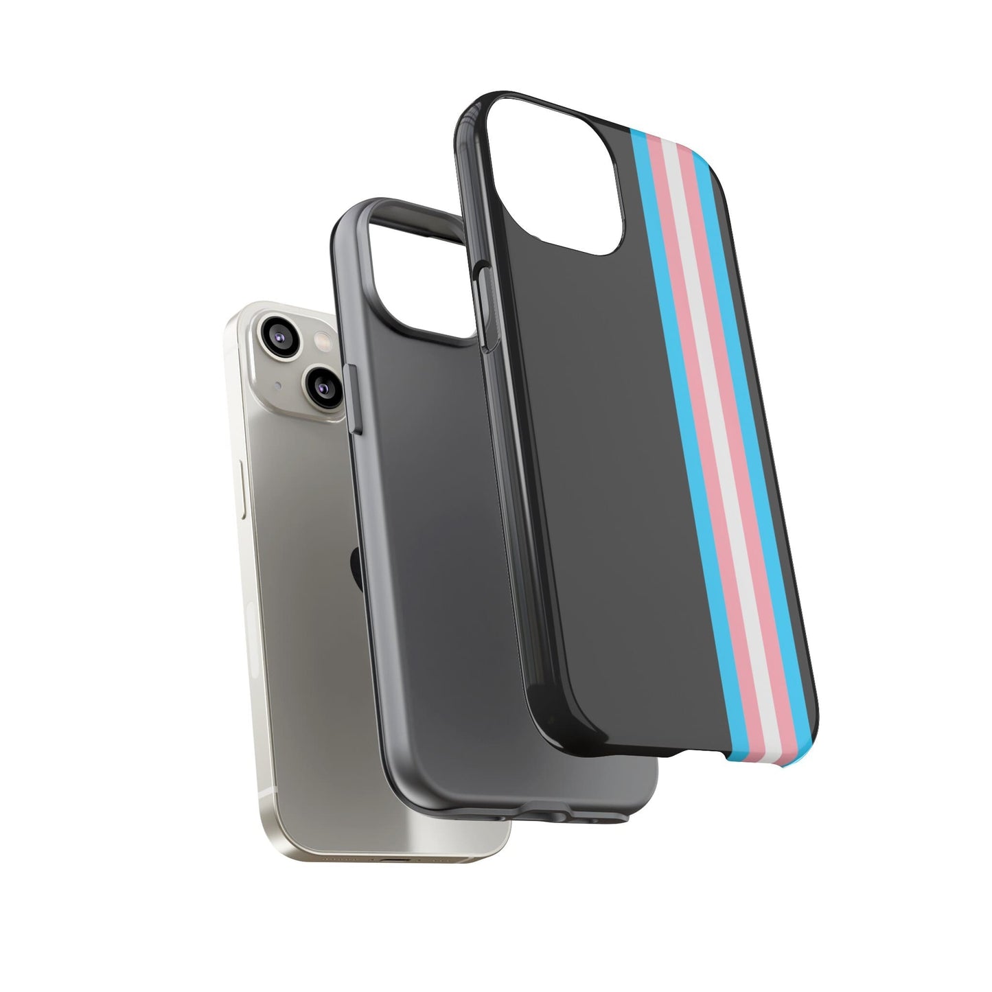 transgender phone case, layers