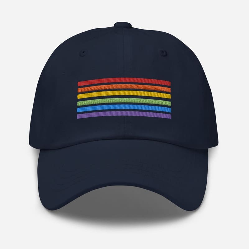 Pride hats, Embroidered LGBTQ caps collection