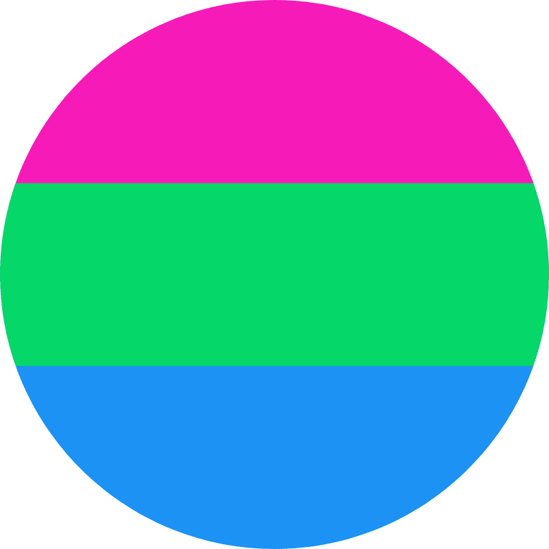 Polysexual clothing and merch