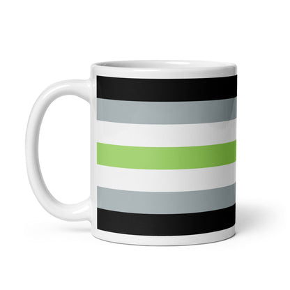 agender coffee mug left