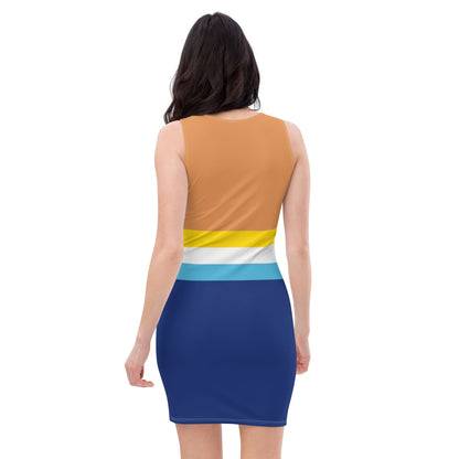 aroace dress, back