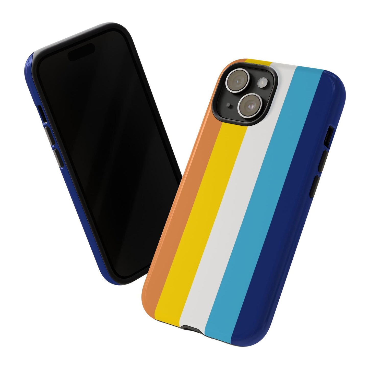 aroace flag phone case, tilt