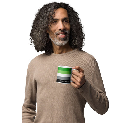 aromantic coffee mug, model