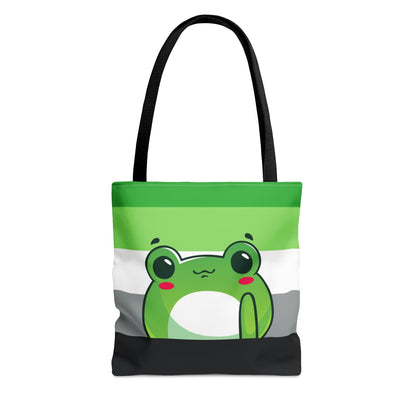 aromantic tote bag, front