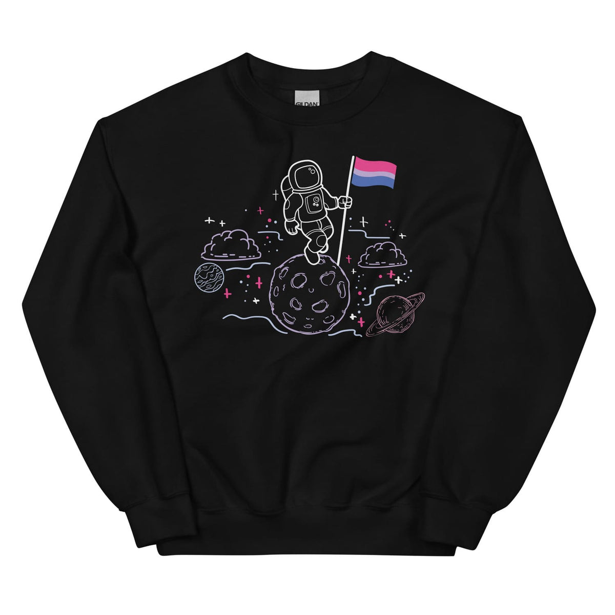 subtle bisexual sweatshirt