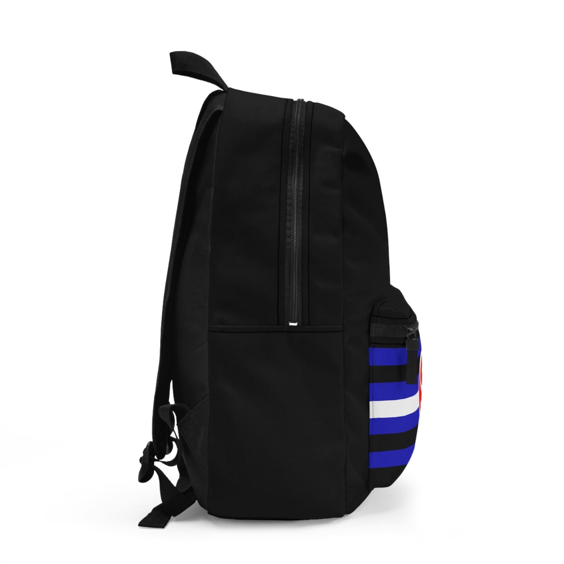 BDSM flag backpack, left