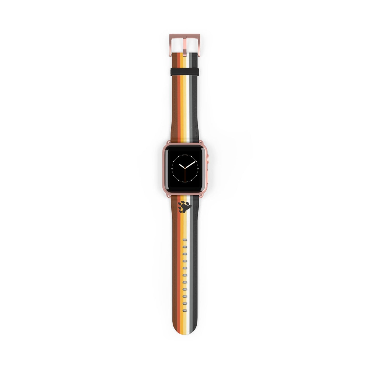 bear pride watch band for Apple iwatch, rose gold