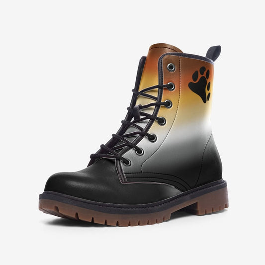 bear pride shoes, gay bear combat boots