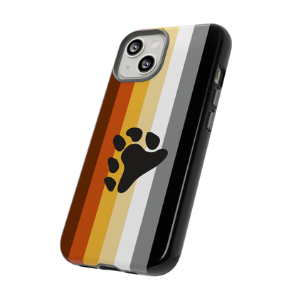 bear pride flag phone case, side