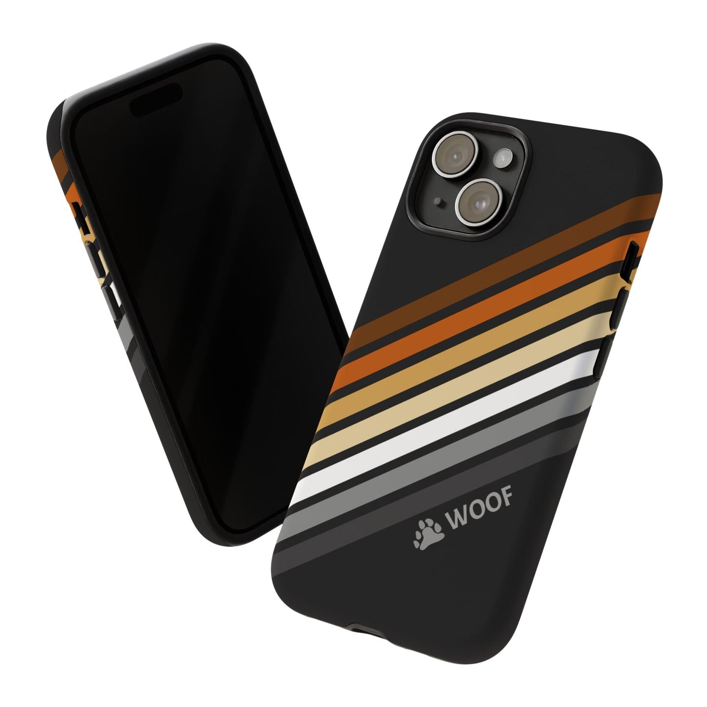 bear pride phone case, subtle pride, tilt