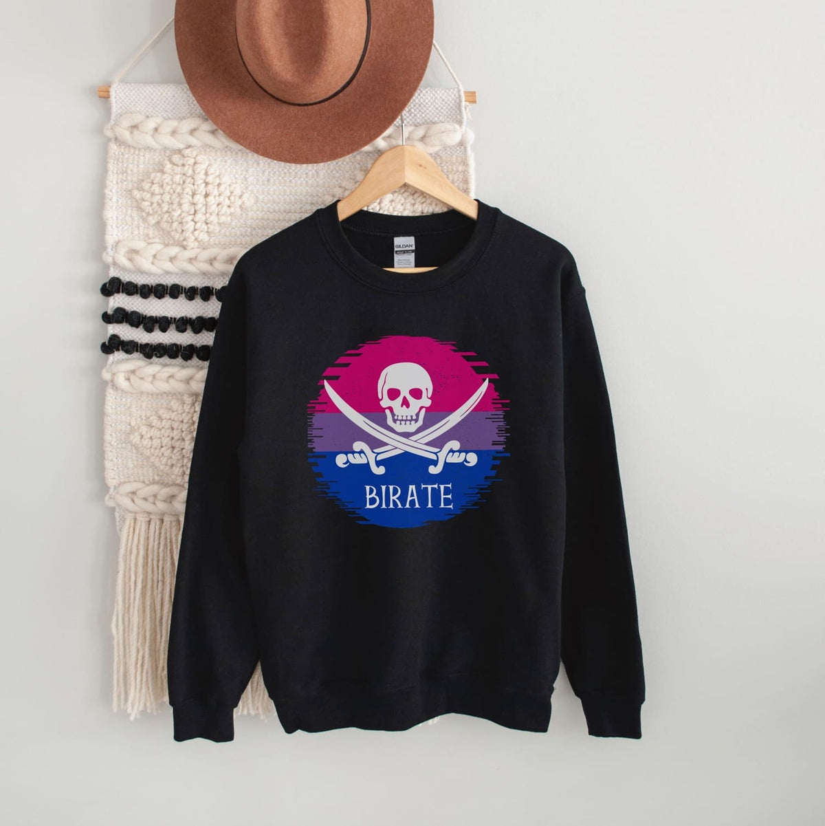 funny bisexual sweatshirt hanging