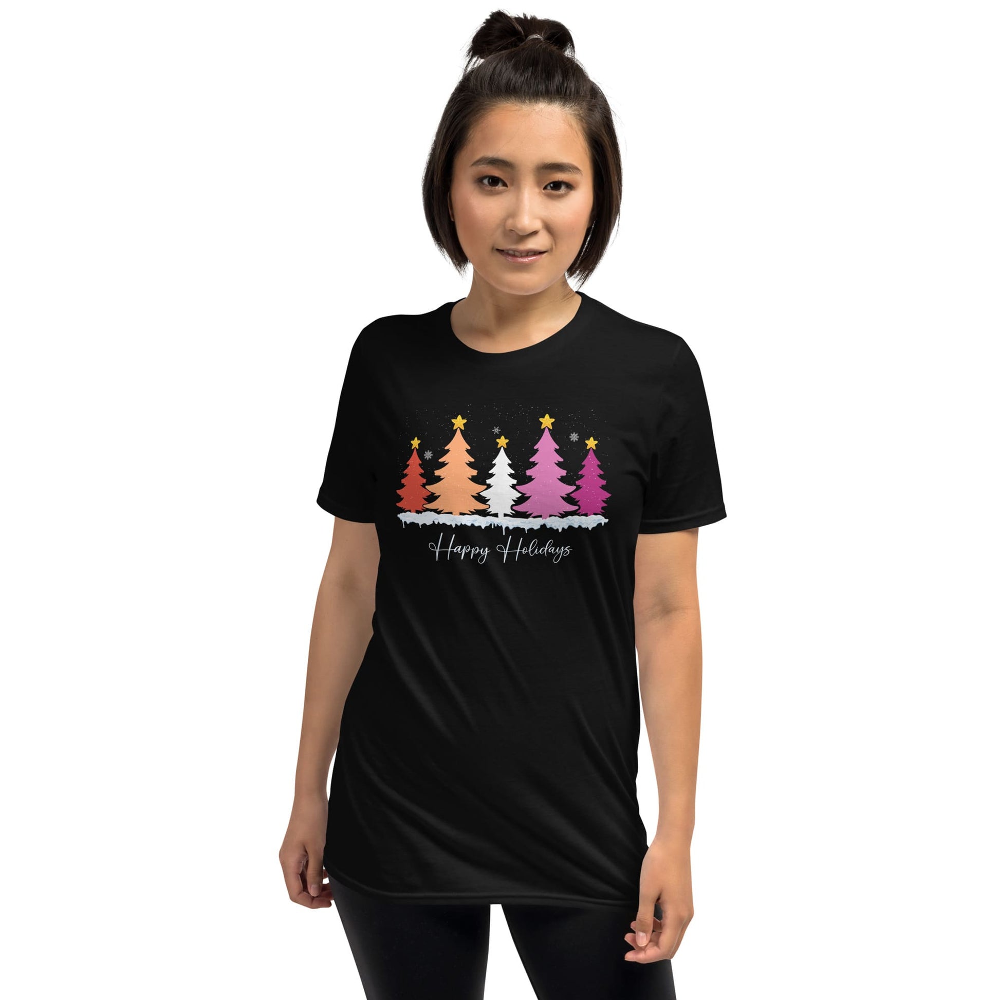 Christmas lesbian tshirt