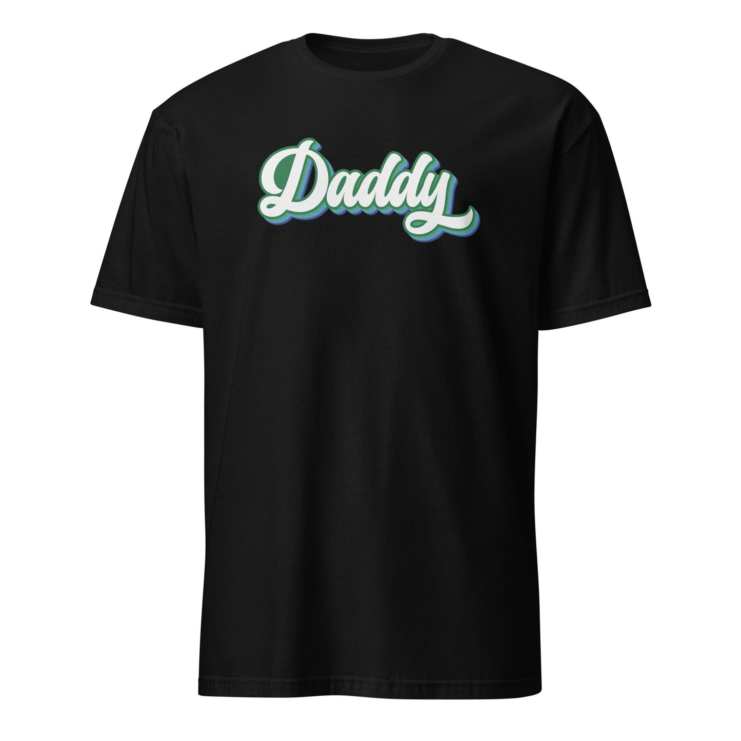 gay mlm daddy tee shirt, vincian flag colours, hang