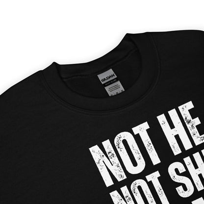 detail of nonbinary sweatshirt