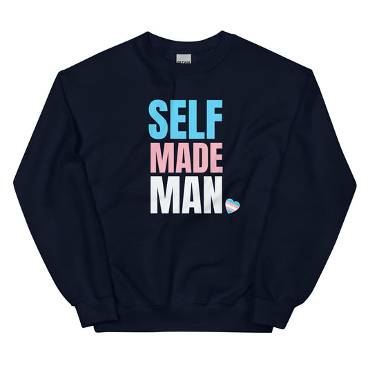 FTM transgender sweatshirt in navy
