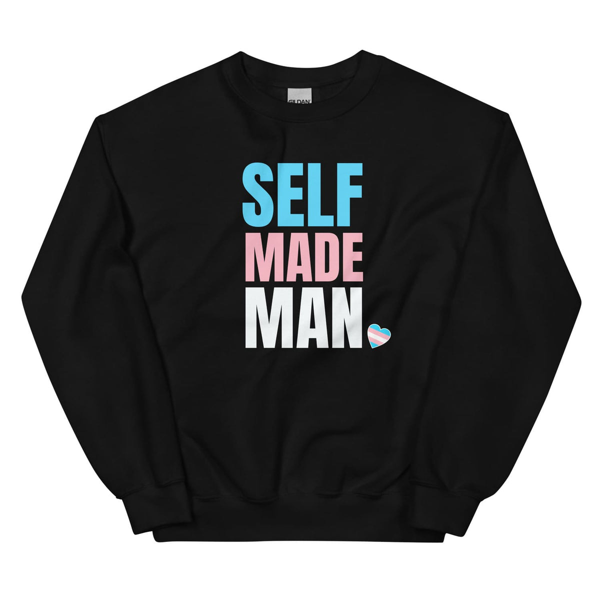 FTM transgender sweatshirt in black