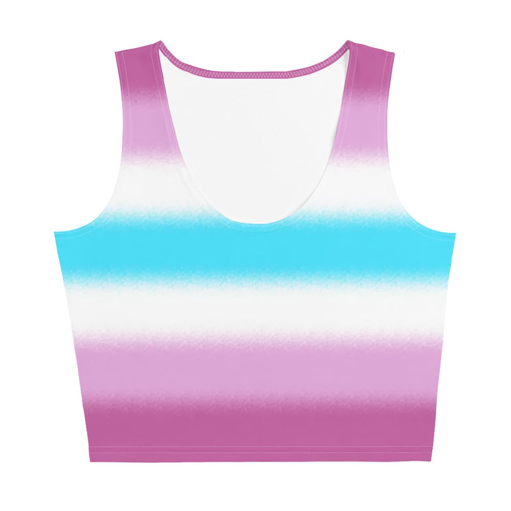 femboy crop top, femboy tank, flatlay front