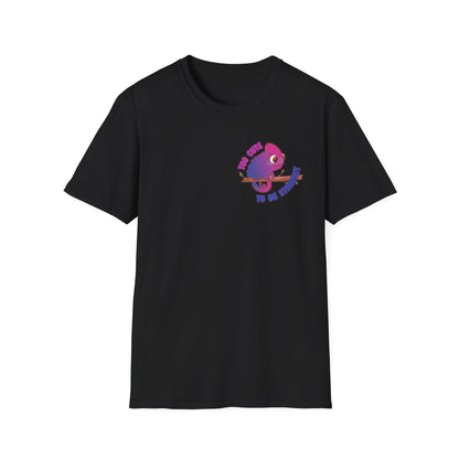 Bisexual t-shirt cute chameleon pocket design