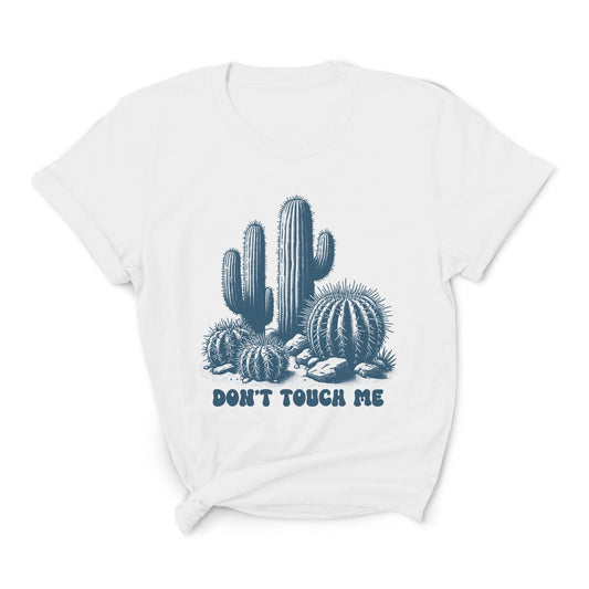 Funny don't touch me asexual t-shirt
