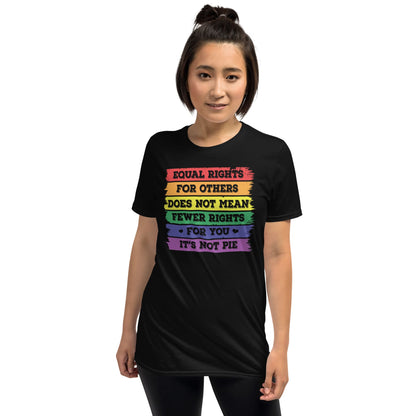 LGBT equal rights shirt, model 1