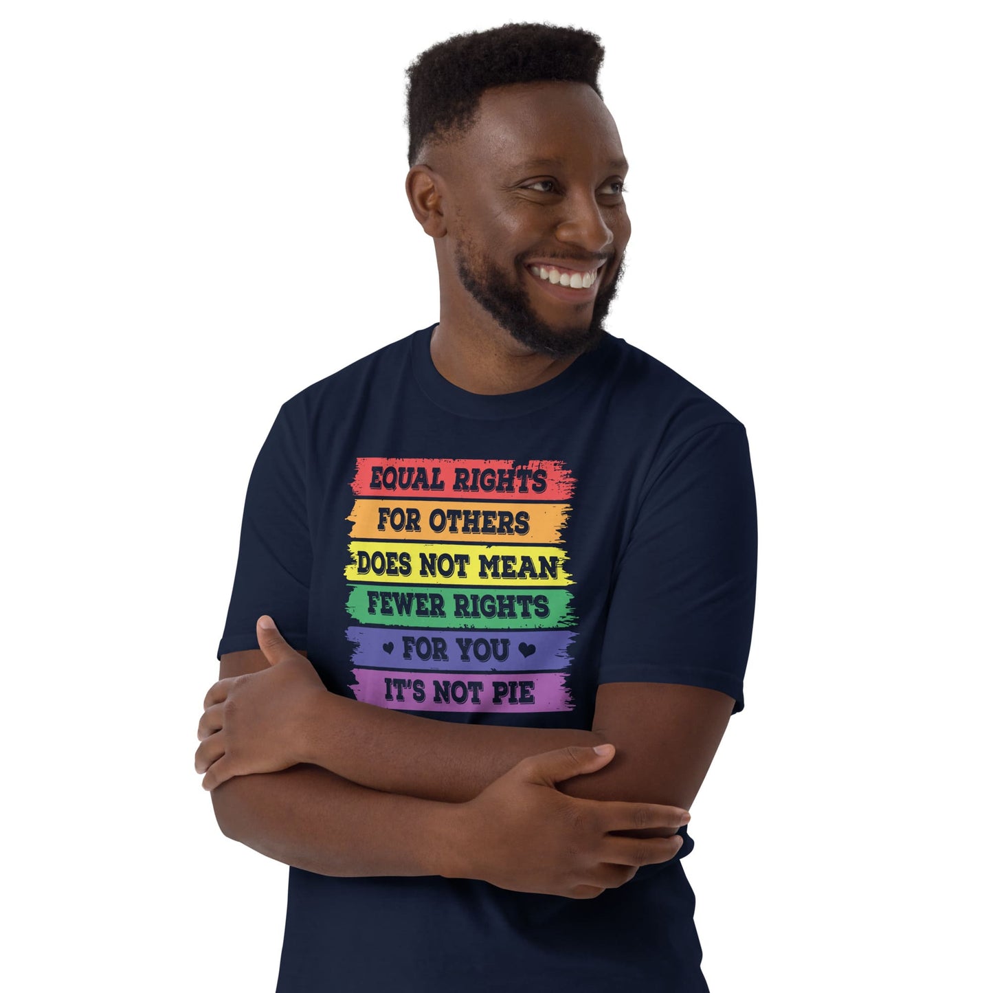 LGBT equal rights shirt, model 2