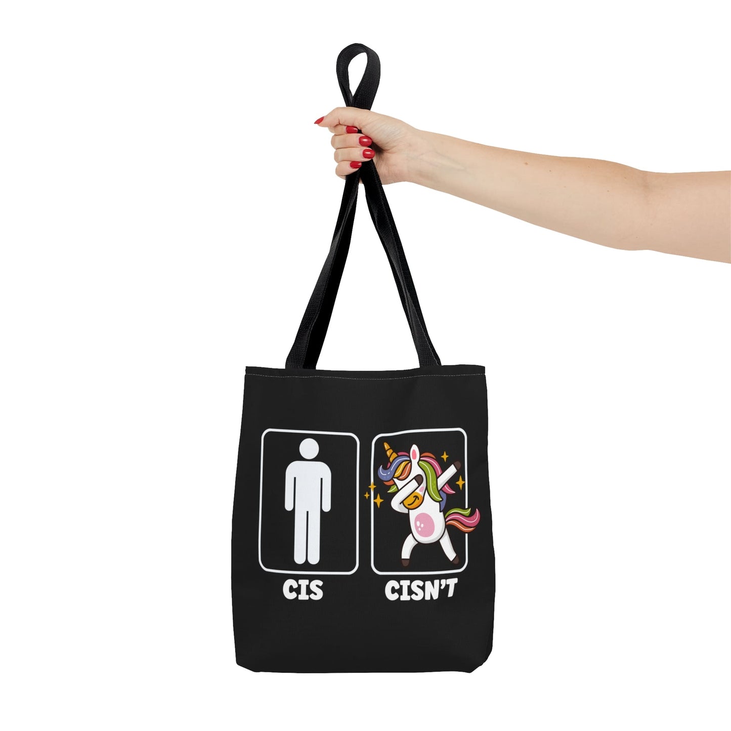 nonbinary bag, funny enby tote bag, small