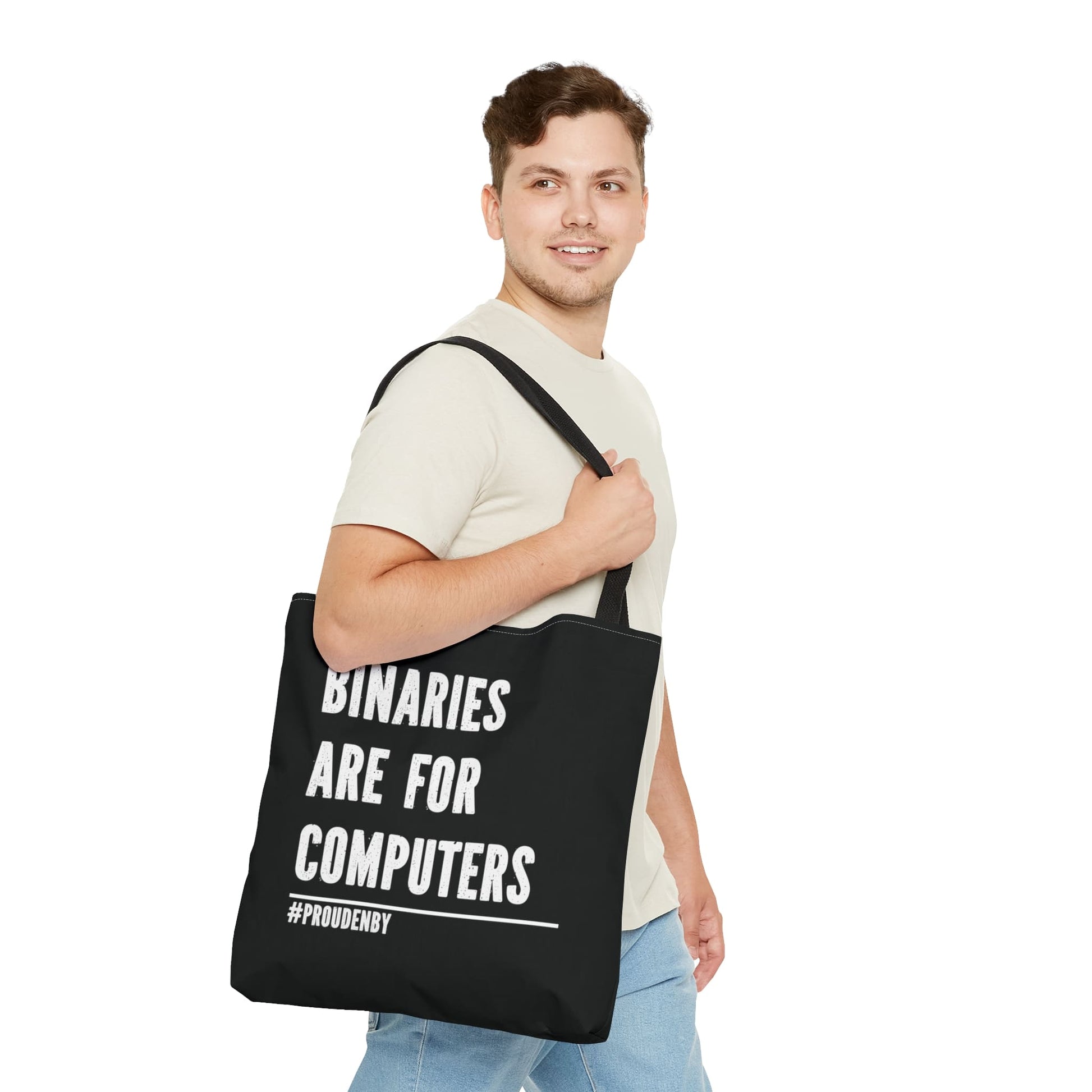 nonbinary tote bag, large