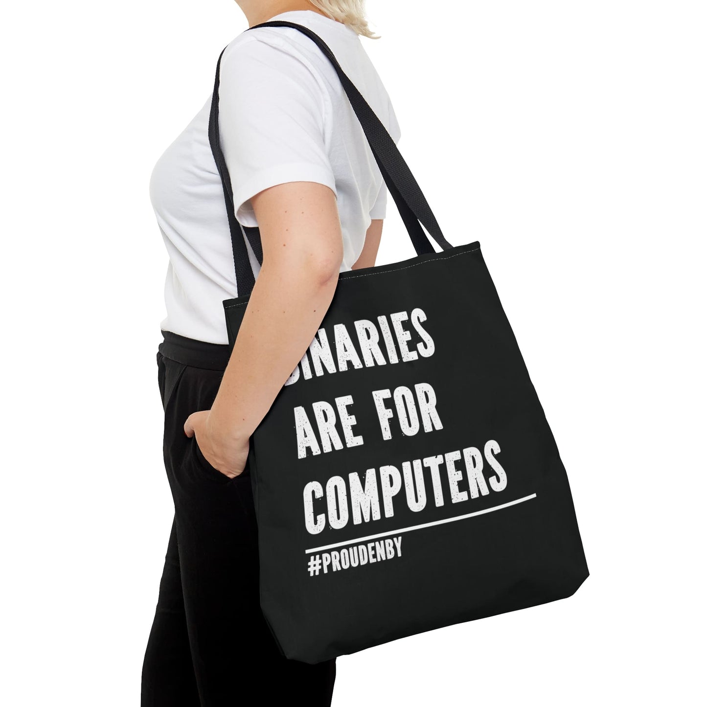 nonbinary tote bag, large