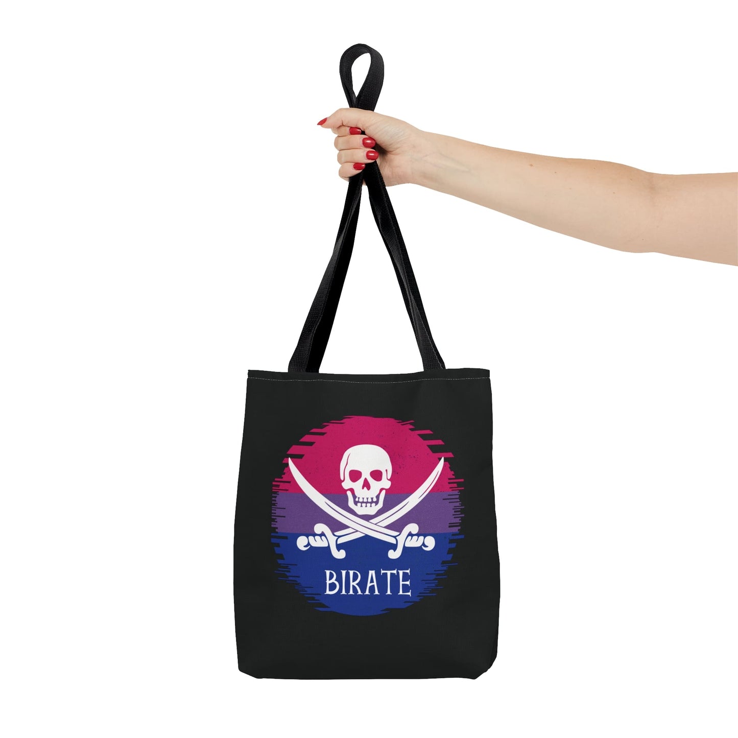 bisexual tote bag, funny bi pride bag, small