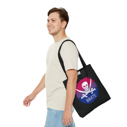 bisexual tote bag, funny bi pride bag, medium