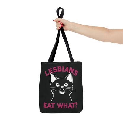 lesbian tote bag, funny pussy bag, small