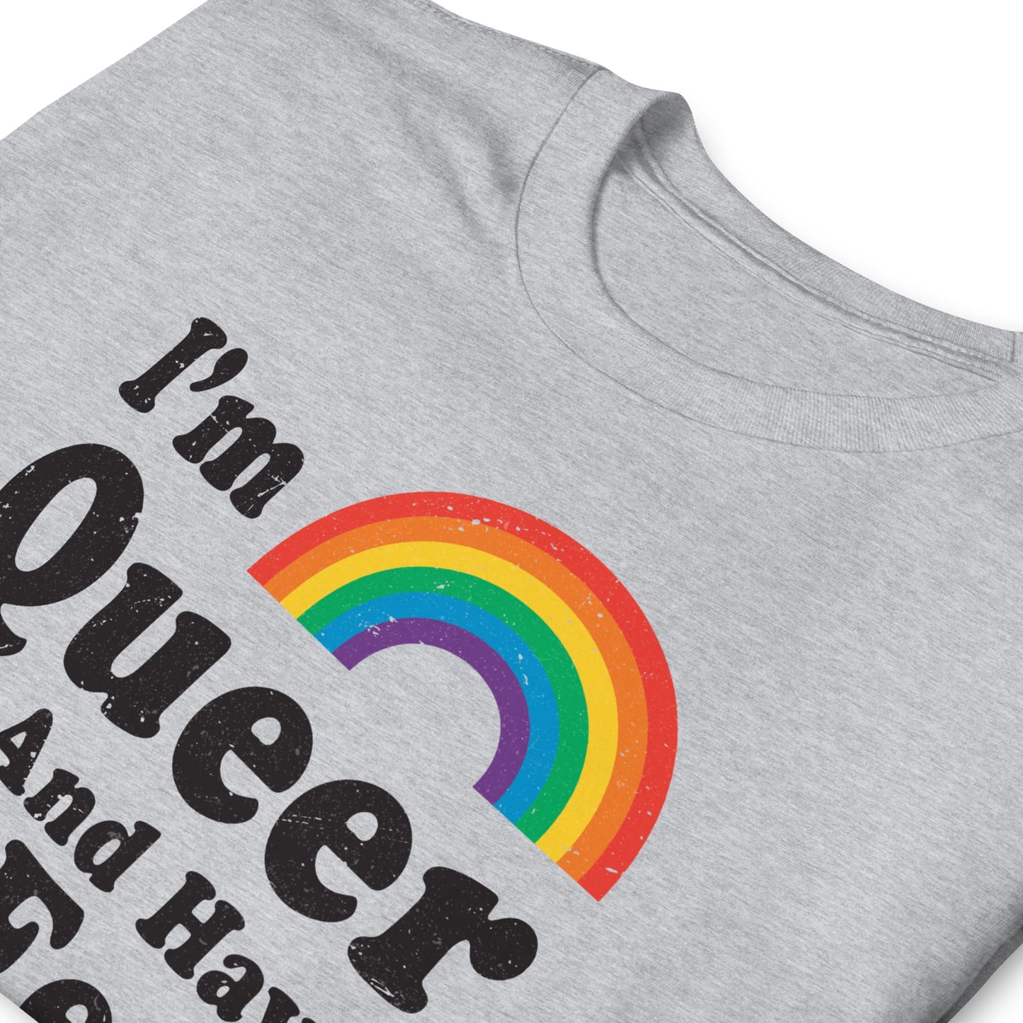 queer shirt, funny LGBTQ tee, zoom