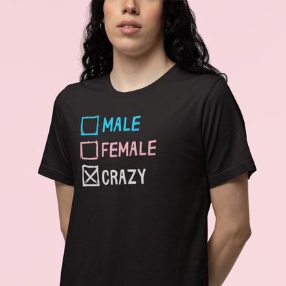 transgender shirt, sarcastic trans pride, in use