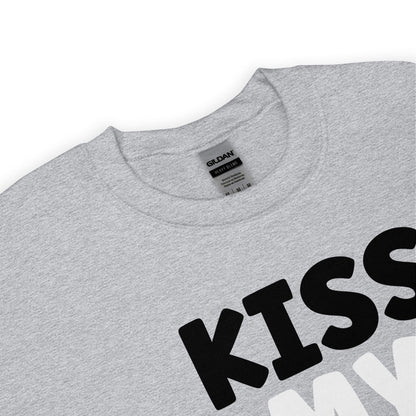 Gray asexual sweatshirt detail