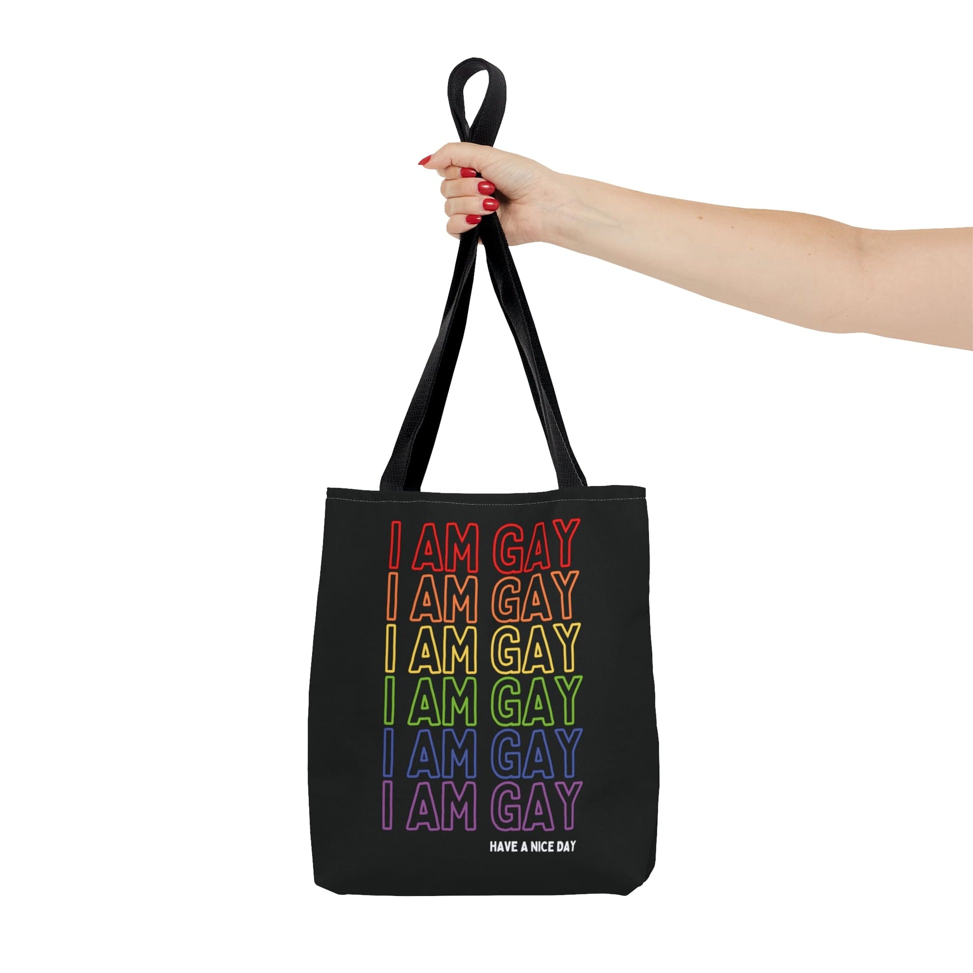 gay LGBT tote bag, small