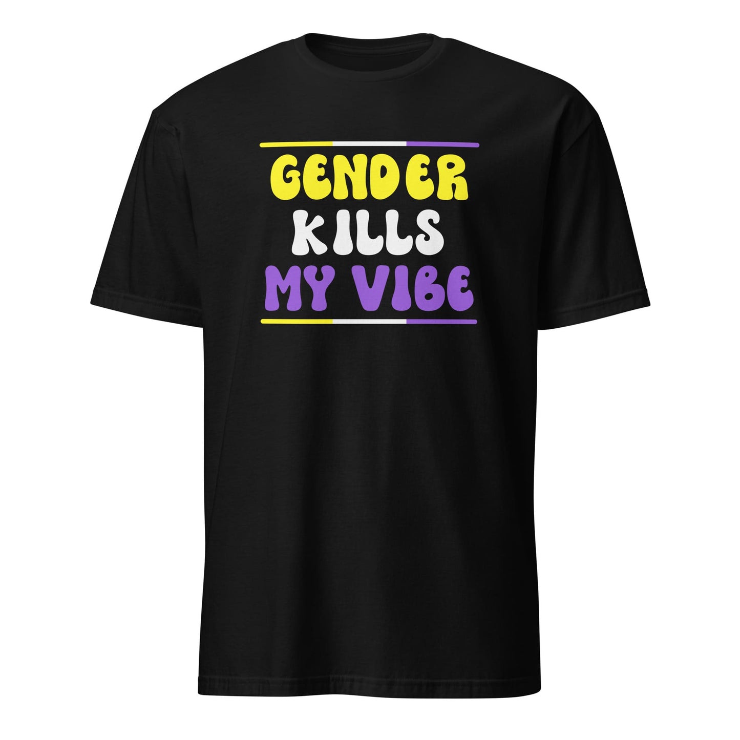 Gender kills my vibe nonbinary shirt